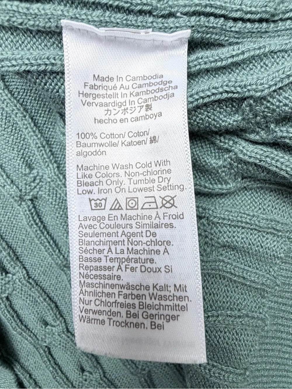 J. Crew soft cable
